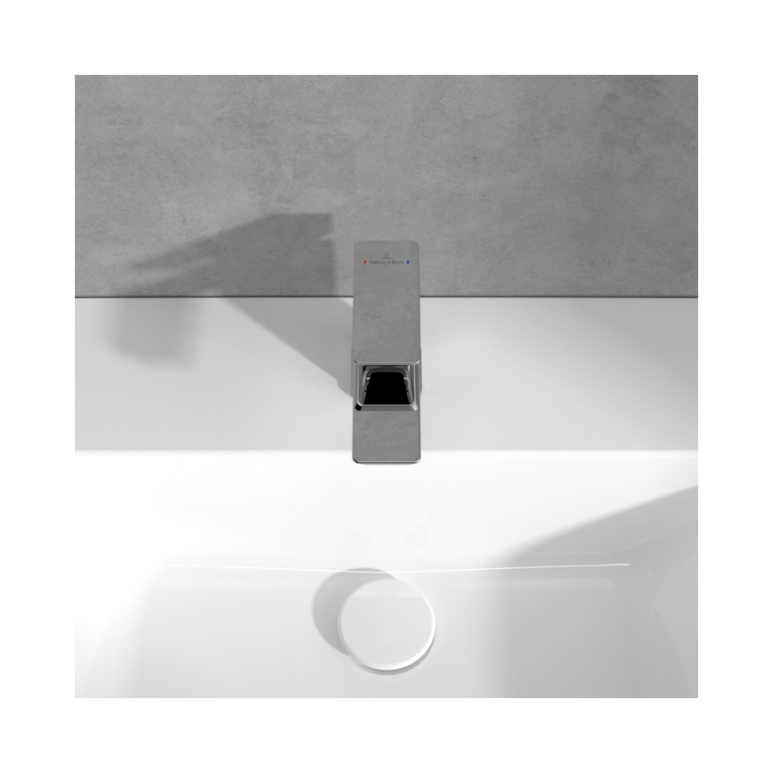 Villeroy & Boch TVW11200100161 - Miscelatore per lavabo SUBWAY 3.0 12,5 cm cromo lucido