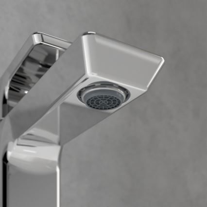 Villeroy & Boch TVW11200100161 - Miscelatore per lavabo SUBWAY 3.0 12,5 cm cromo lucido