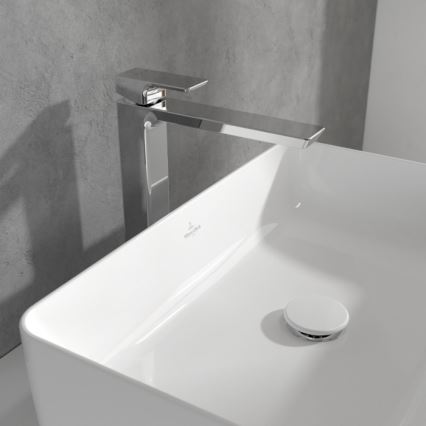 Villeroy & Boch TVW11200400061 - Miscelatore per lavabo SUBWAY 3.0 29,5 cm cromo lucido