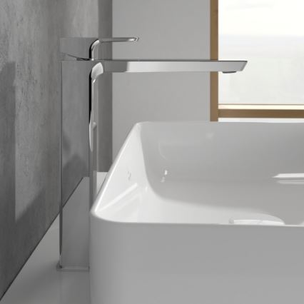 Villeroy & Boch TVW11200400061 - Miscelatore per lavabo SUBWAY 3.0 29,5 cm cromo lucido