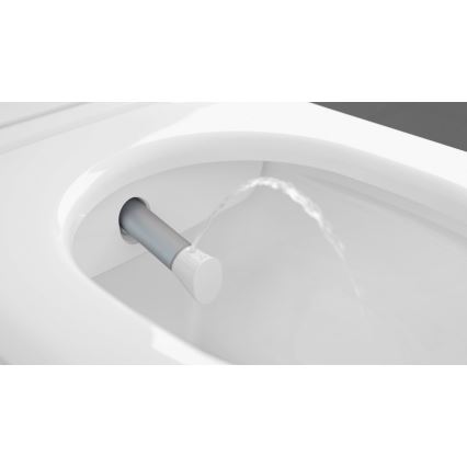 Villeroy & Boch V0E100R1 - Bidet sospeso VICLEAN con sedile SoftClose, in ceramica, bianco + telecomando