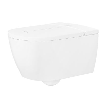 Villeroy & Boch V0E100R1 - Bidet sospeso VICLEAN con sedile SoftClose, in ceramica, bianco + telecomando