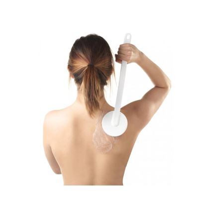 Vitility - Applicatore per gel doccia/lozione per il corpo bianco/blu