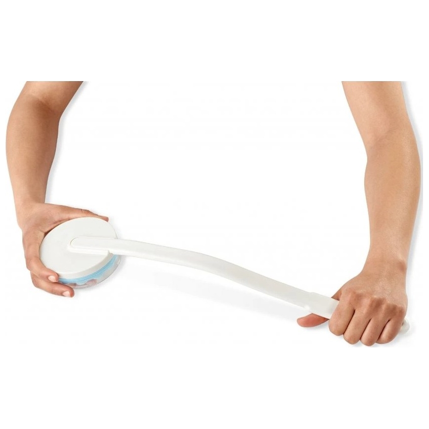 Vitility - Applicatore per gel doccia/lozione per il corpo bianco/blu