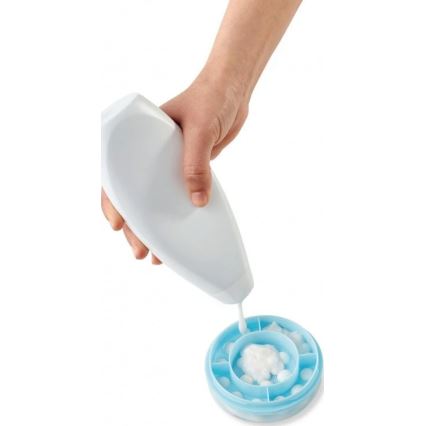 Vitility - Applicatore per gel doccia/lozione per il corpo bianco/blu