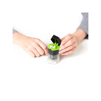 Vitility - Dispenser e taglierina 5-in-1 per pillole, nero