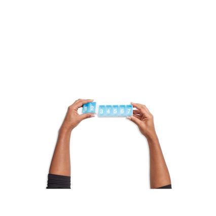 Vitility - Portapillole settimanale blu