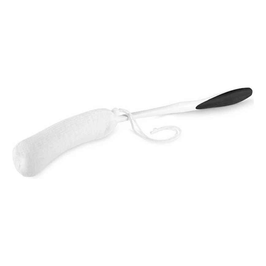 Vitility - Spugna da bagno con manico, bianca