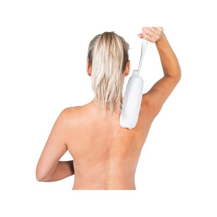 Vitility - Spugna da bagno con manico, bianca