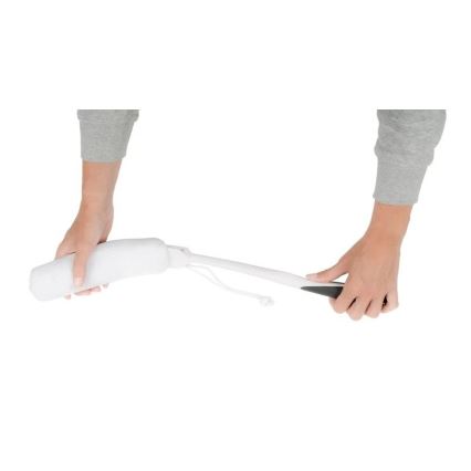 Vitility - Spugna da bagno con manico, bianca