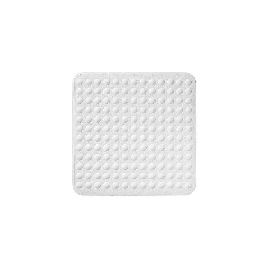 Vitility - Tappetino antiscivolo per doccia 54x54 cm, bianco
