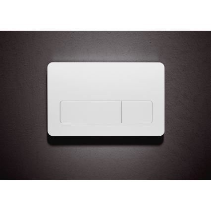 WC sospeso DEEP + sedile WC SoftClose DEEP + pulsante di scarico DUAL + modulo da incasso + guarnizione isolante