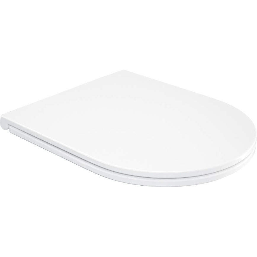 WC sospeso ROUND + sedile WC SoftClose ROUND + pulsante di scarico SIGMA + modulo da incasso + guarnizione isolante