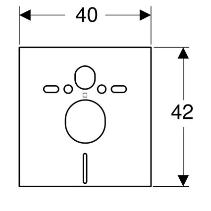 WC sospeso ROUND + sedile WC SoftClose ROUND + pulsante di scarico SIGMA + modulo da incasso + guarnizione isolante