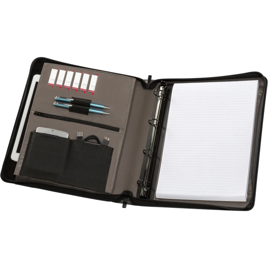 Wenger - Agenda aziendale con tasca per tablet 10" Affiliate nero