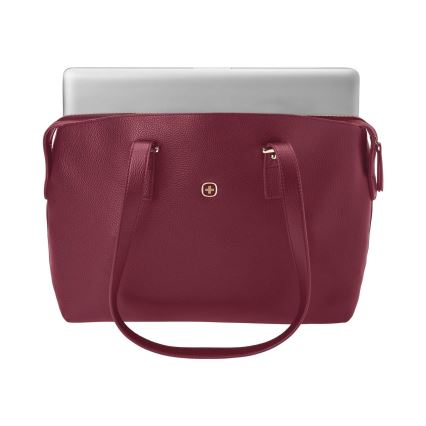 Wenger - Borsa da donna con tasca per laptop 14 l 14 RosaElli bordeaux