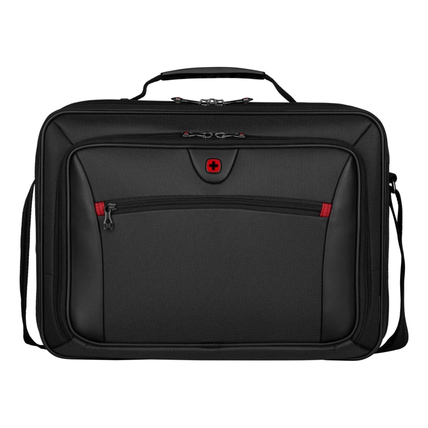 Wenger - Borsa per laptop 10 l 15,6" con tasca per tablet 10" Insight nero