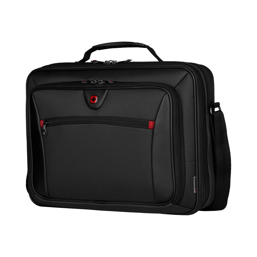 Wenger - Borsa per laptop 10 l 15,6" con tasca per tablet 10" Insight nero