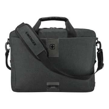 Wenger - Borsa per laptop 15 l 16" con tasca per tablet 10" MX ECO Brief grigio