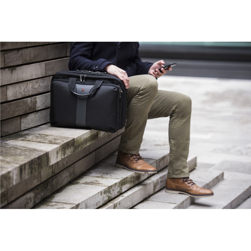 Wenger - Borsa per laptop 15 l 16" Legacy Double nero