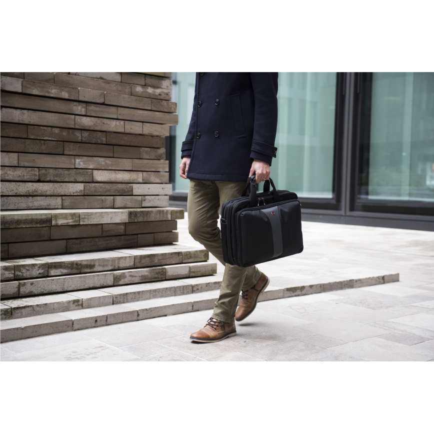 Wenger - Borsa per laptop 15 l 16" Legacy Double nero