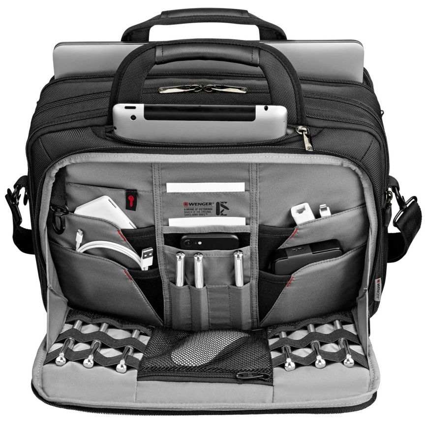 Wenger - Borsa per laptop 19 l 14-16" con tasca per tablet 10" BC Stella nero