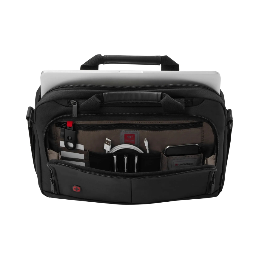 Wenger - Borsa per laptop 5 l 14" con tasca per tablet 10" Source nero