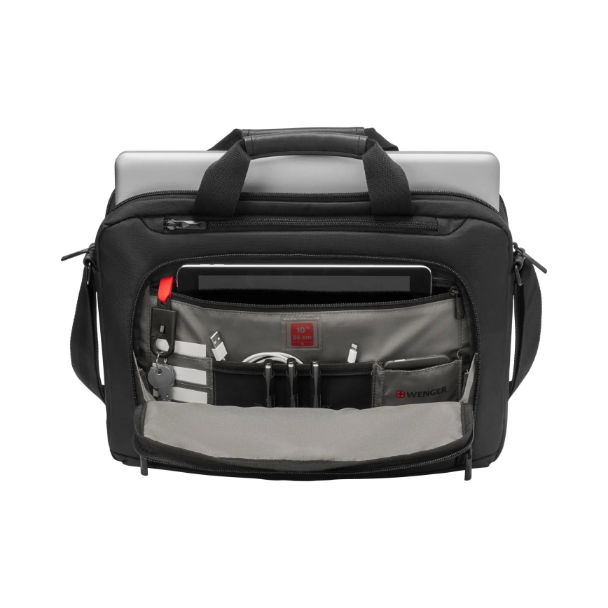 Wenger - Borsa per laptop 8 l 16" con tasca per tablet 10" Source nero