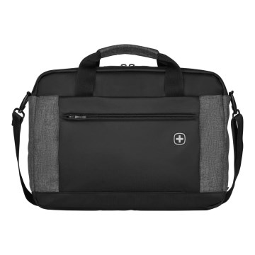 Wenger- Borsa per laptop 9 l 16" con tasca per tablet 10" Underground nero/grigio