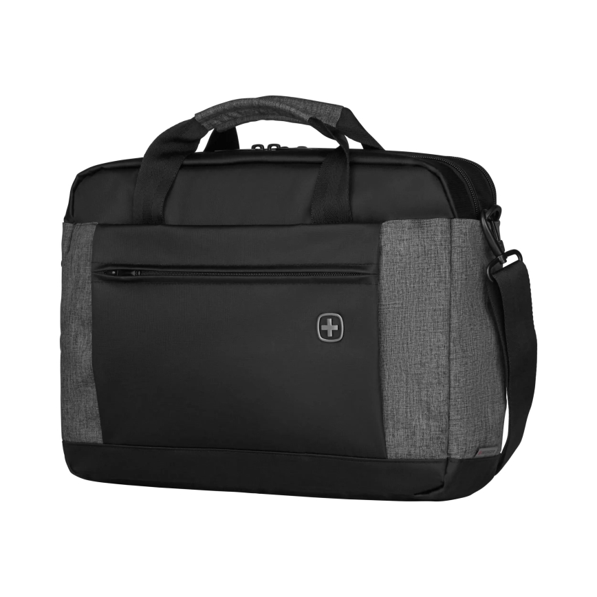 Wenger- Borsa per laptop 9 l 16" con tasca per tablet 10" Underground nero/grigio