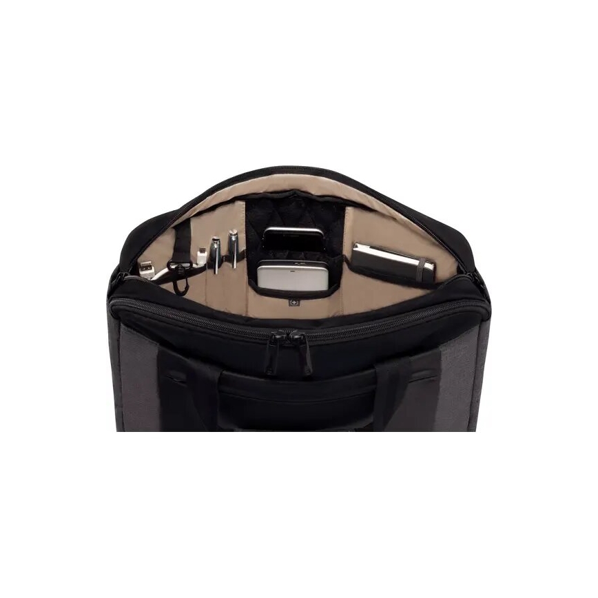 Wenger- Borsa per laptop 9 l 16" con tasca per tablet 10" Underground nero/grigio
