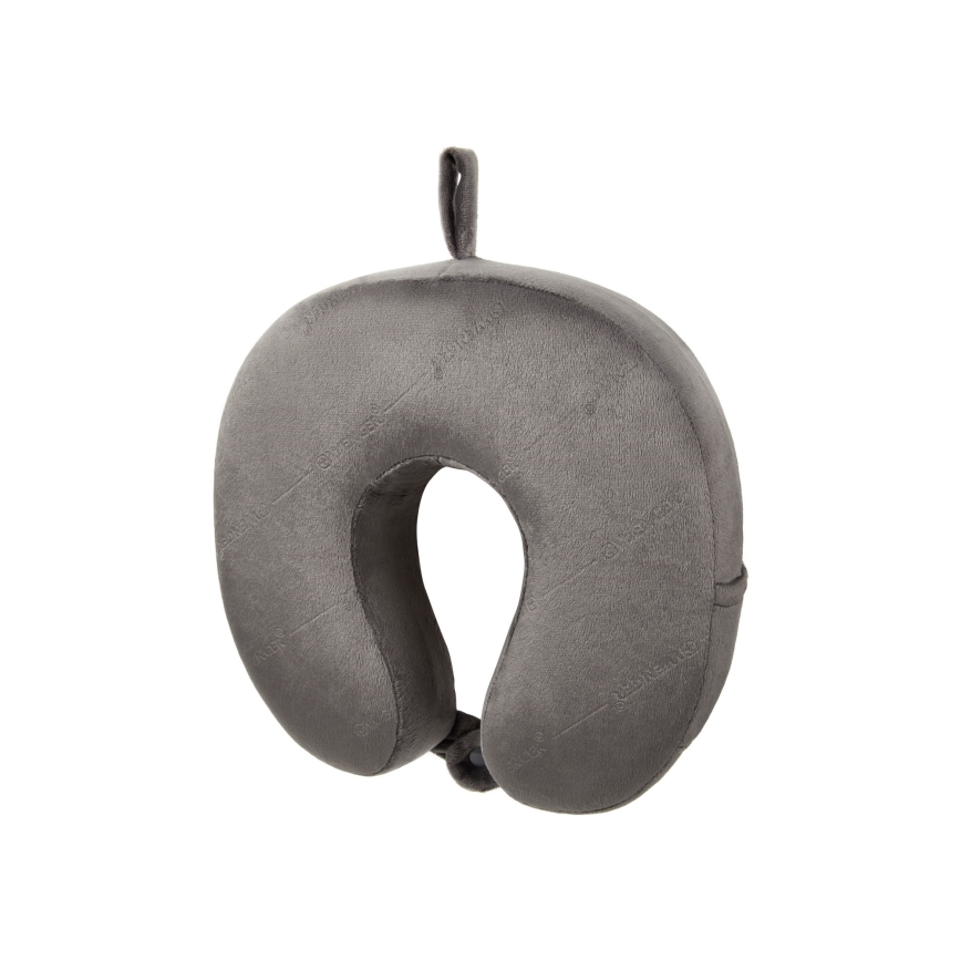 Wenger - Cuscino da viaggio in memory foam grigio