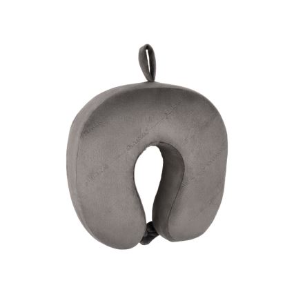 Wenger - Cuscino da viaggio in memory foam grigio