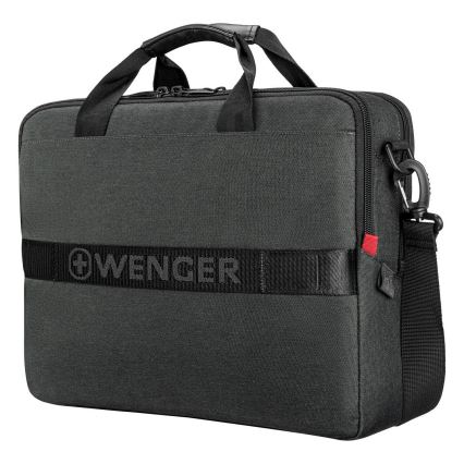 Wenger - Borsa per laptop 15 l 16 con tasca per tablet 10 MX ECO Brief grigio