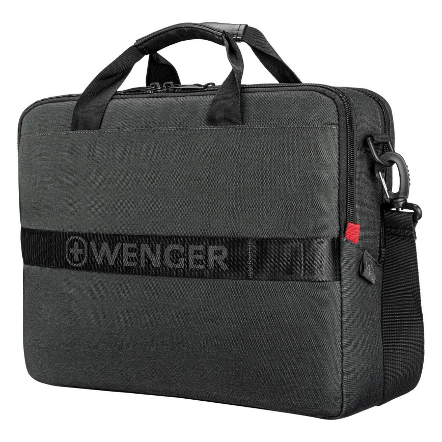 Wenger - Borsa per laptop 15 l 16 con tasca per tablet 10 MX ECO Brief grigio