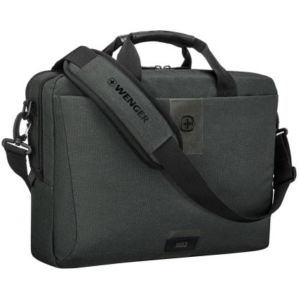 Wenger - Borsa per laptop 15 l 16 con tasca per tablet 10 MX ECO Brief grigio