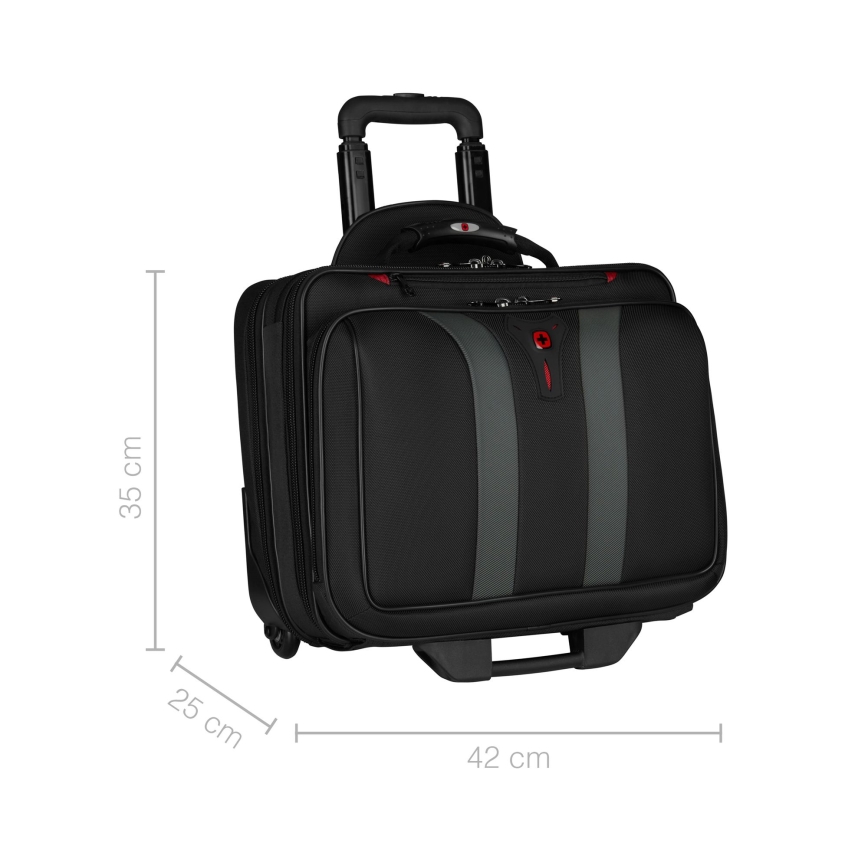 Wenger- Valigia da viaggio con ruote 29 l + custodia per laptop 15,6” Granada