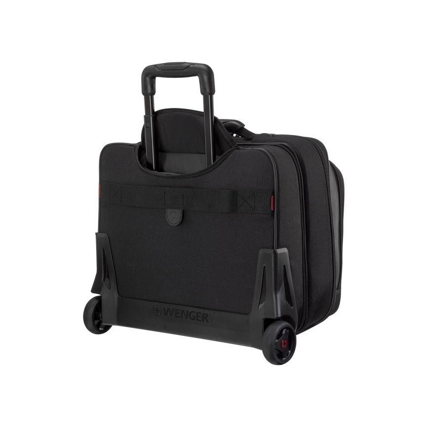 Wenger - Valigia da viaggio su ruote 23 l 17" + borsa per laptop 15,4" Potomac nero