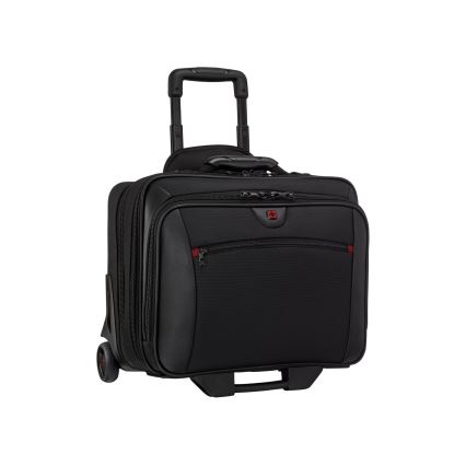 Wenger - Valigia da viaggio su ruote 23 l 17" + borsa per laptop 15,4" Potomac nero