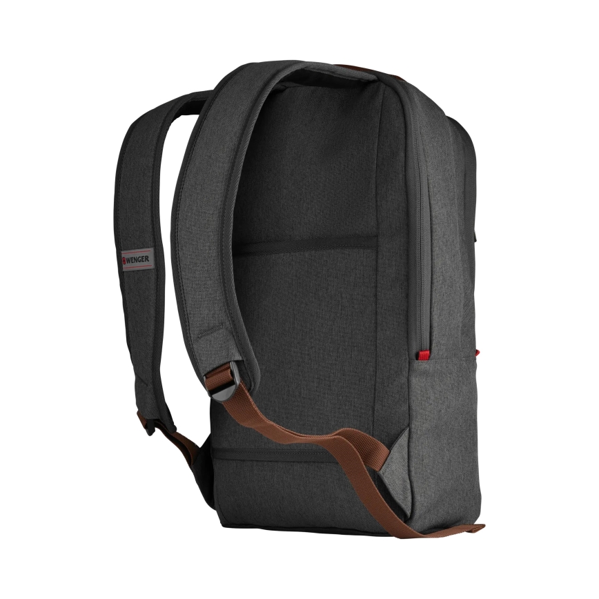 Wenger - Zaino per laptop 15 l 16" con tasca per tablet 12" + crossbody bag Città Upgrade 2in1 grigio