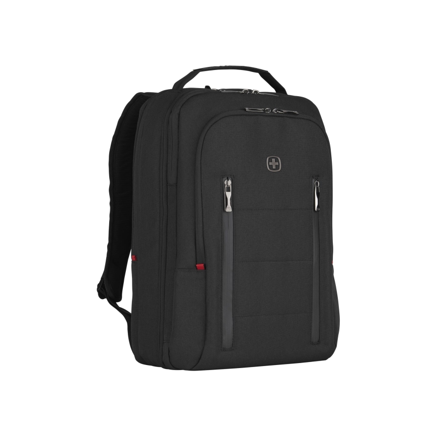 Wenger - Zaino per laptop 16 l 16" con tasca per tablet 12" Città Traveler nero