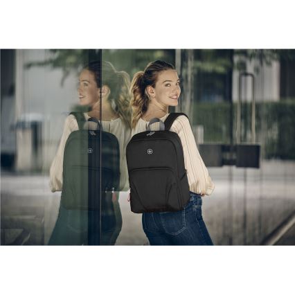 Wenger - Zaino per laptop 20 l 15,6" con tasca per tablet 10" di movimento nero