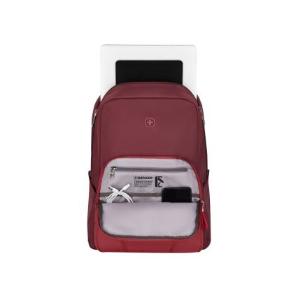 Wenger - Zaino per laptop 20 l 15,6" con tasca per tablet 10" di movimento rosso