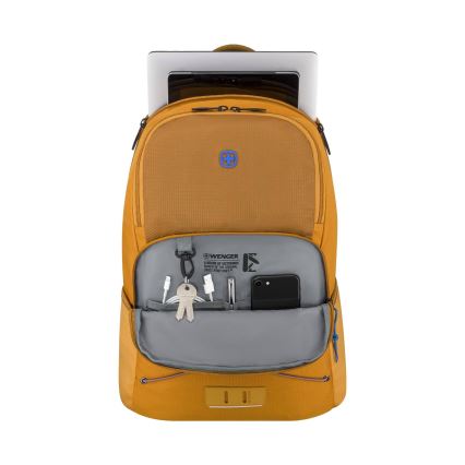 Wenger - Zaino per laptop 22 l 15,6" con tasca per tablet 10" Trayl giallo
