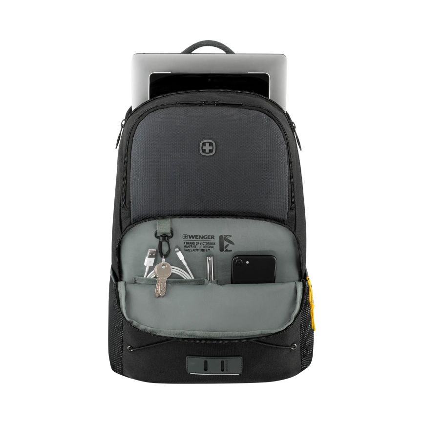 Wenger - Zaino per laptop 22 l 15,6 con tasca per tablet 10 Trayl nero