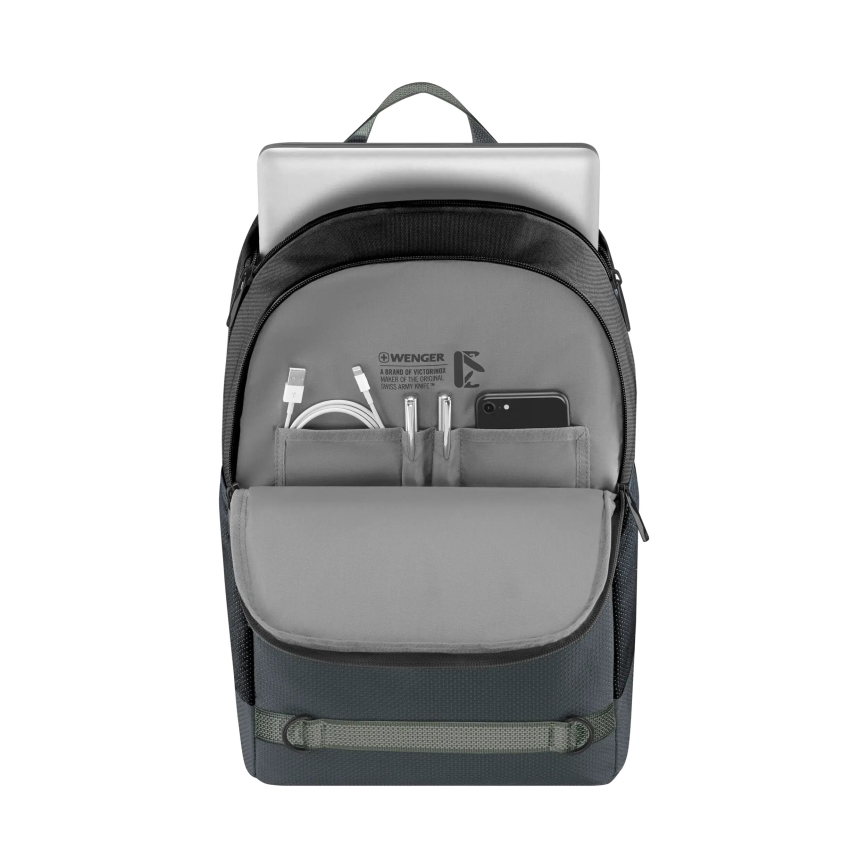 Wenger - Zaino per laptop 23 l 15,6" Tyon nero/grigio