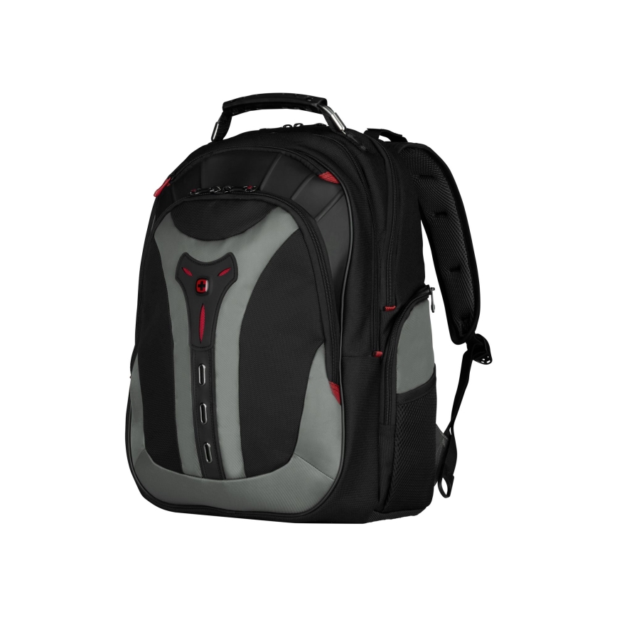 Wenger - Zaino per laptop 25 l 17" con tasca per tablet 12" Pegasus nero/grigio