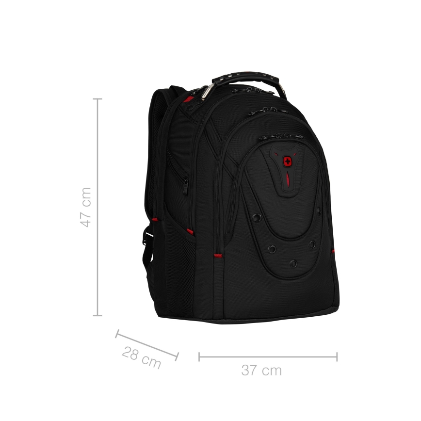 Wenger - Zaino per laptop 26 l 17 con tasca per tablet 10 Ibex Ballistic Deluxe