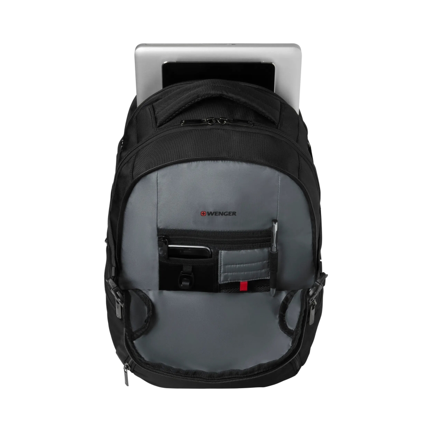 Wenger - Zaino per laptop 27 l 16" con tasca per tablet 10" Transit nero