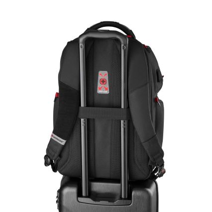 Wenger - Zaino per laptop 29 l 17,3'' con tasca per tablet 12" Lettore One nero